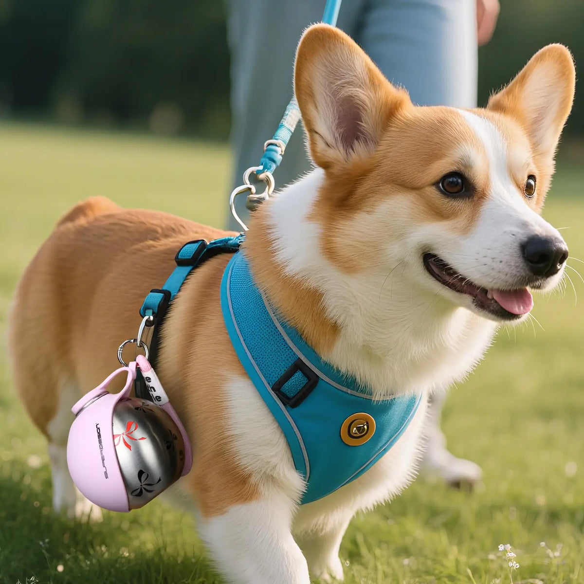 2-in-1 Travel Water Bottle for Small Dogs