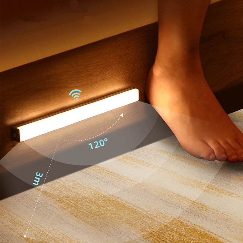 Rechargeable Motion Sensor Light, Wireless LED Bar