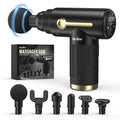 Percussion Massage Gun, 10 Speeds and 6 Heads