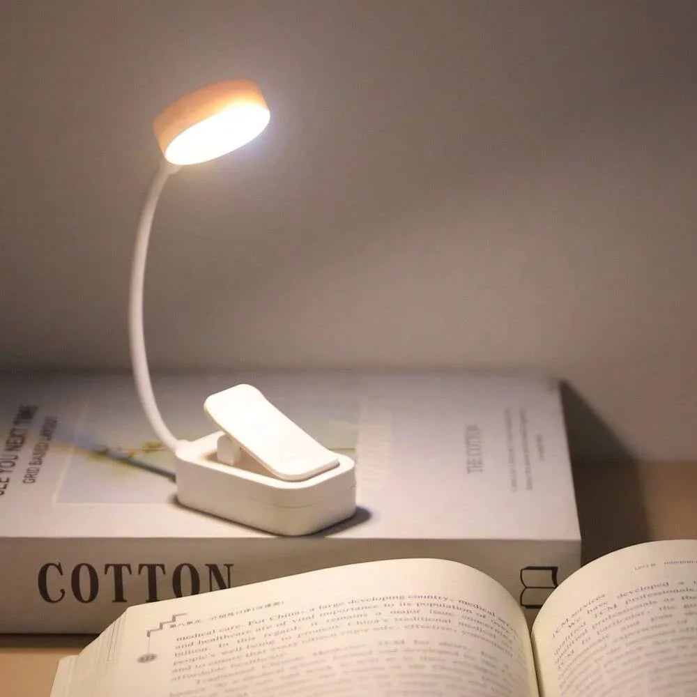 Mini Clip-On Reading Light, 3 Modes