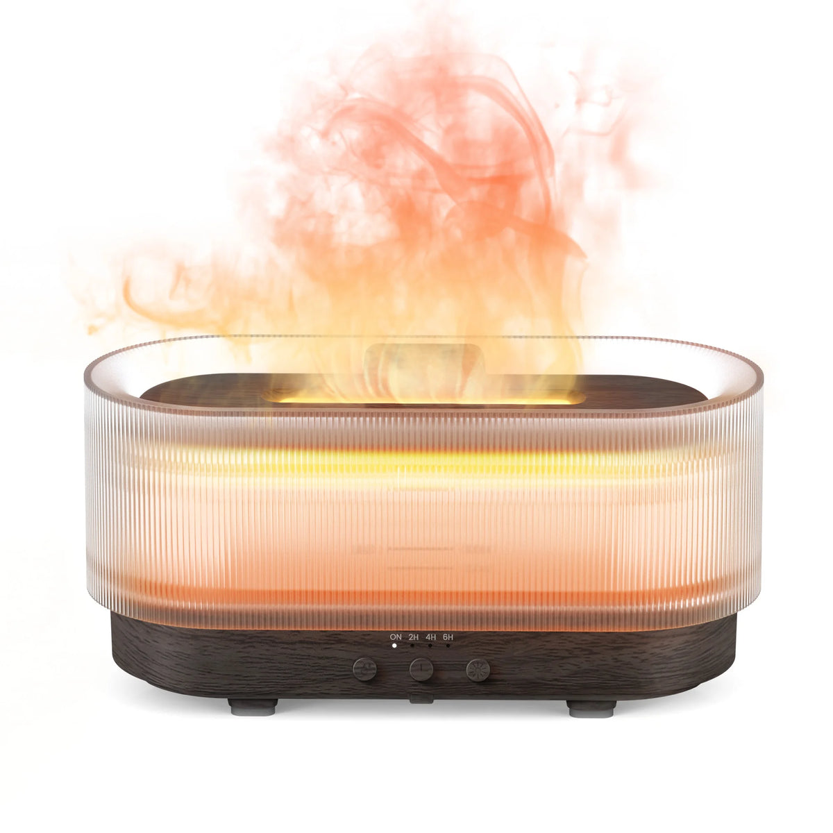 Flame Aroma Diffuser, LED Mist Humidifier