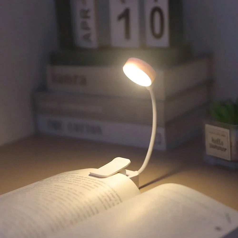 Mini Clip-On Reading Light, 3 Modes