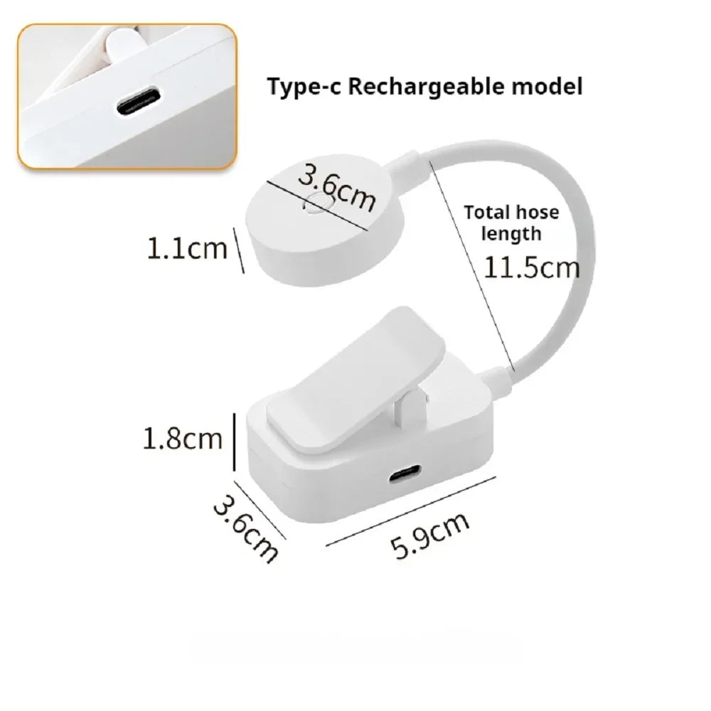 Mini Clip-On Reading Light, 3 Modes
