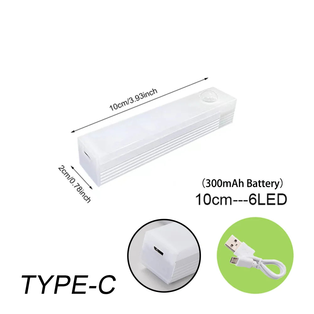 Rechargeable Motion Sensor Light, Wireless LED Bar
