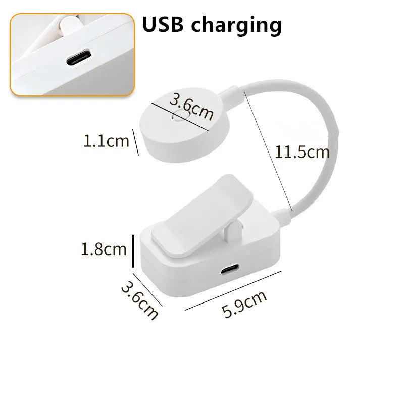 Mini Clip-On Reading Light, 3 Modes